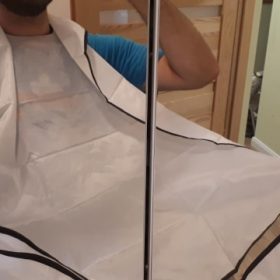 Beard Shaving Bib Cape photo review