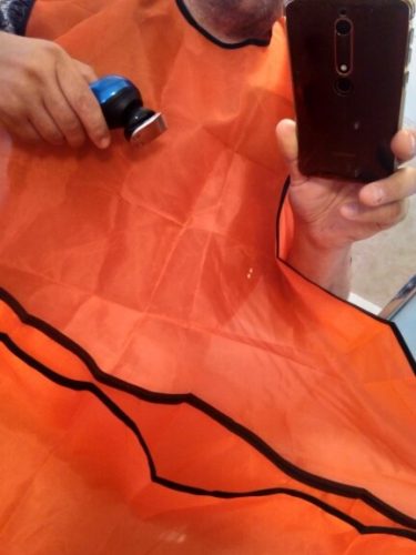 Beard Shaving Bib Cape photo review