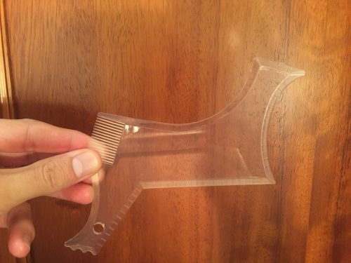 Beard Shaping & Styling Tool With Comb photo review